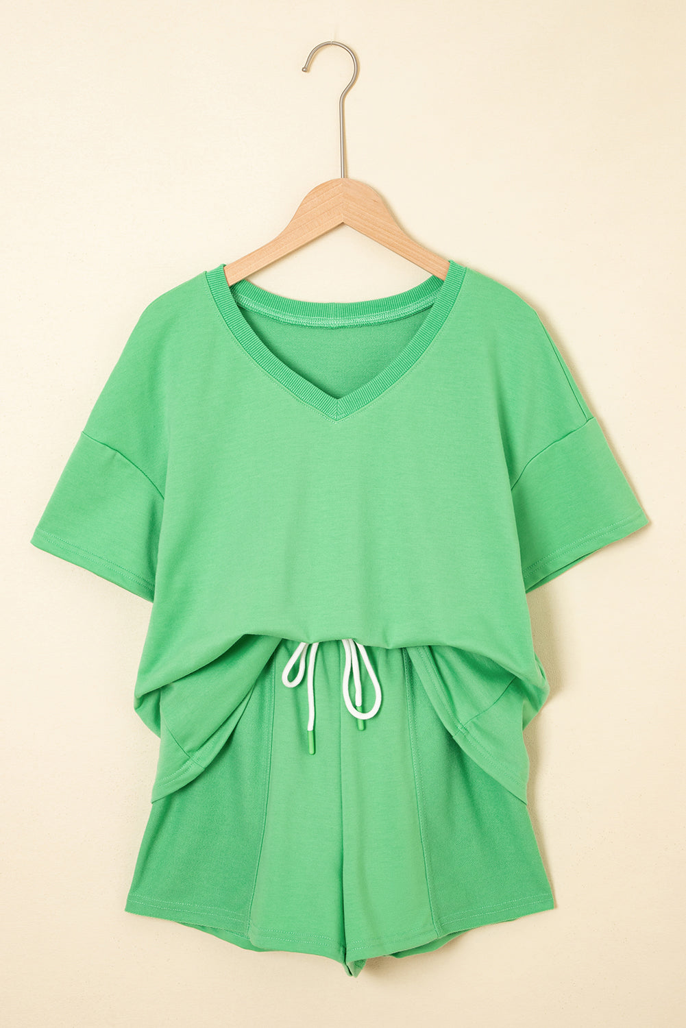 MINT GREEN SHORTS SET