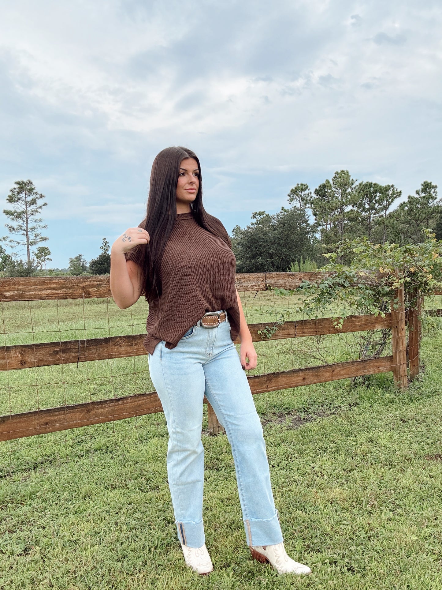 Zenana: OVERSIZED CREW NECK SWEATER