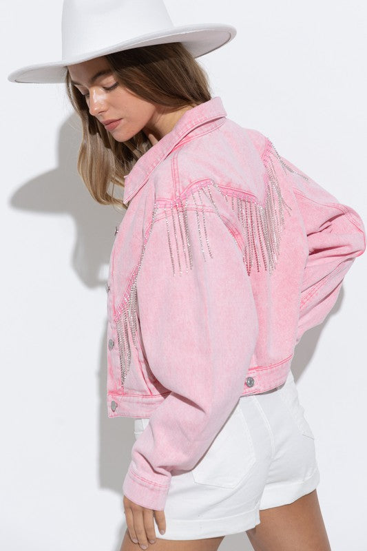 THE RHINESTONE FRINGE JACKET