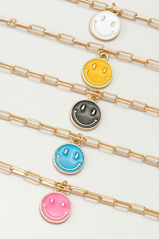 ALWAYS SMILEY NECKLACE