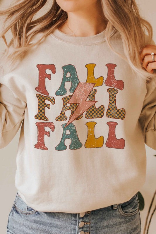 ALL ABOUT FALL GRAPHIC SWEATSHIRT