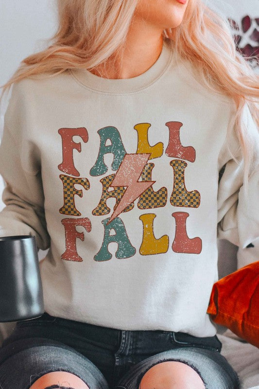 ALL ABOUT FALL GRAPHIC SWEATSHIRT