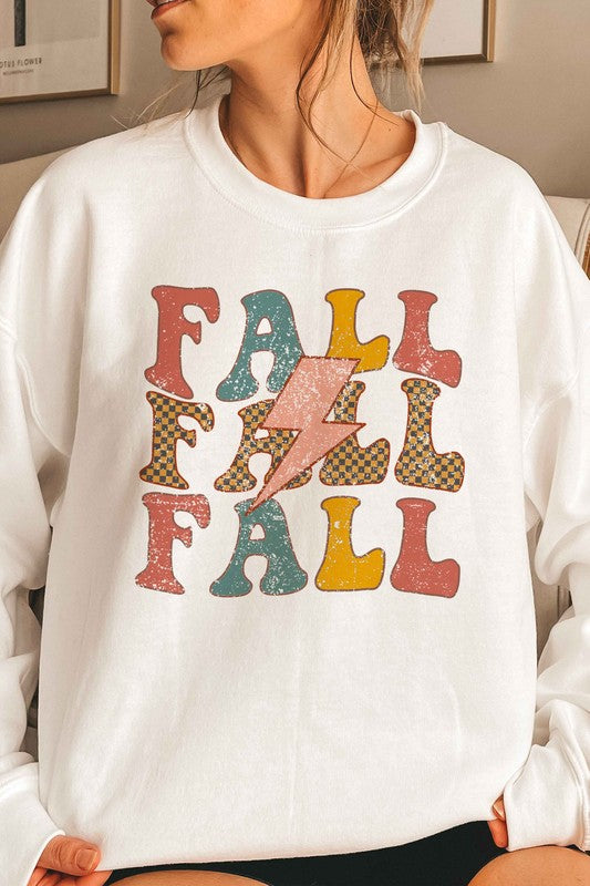 ALL ABOUT FALL GRAPHIC SWEATSHIRT