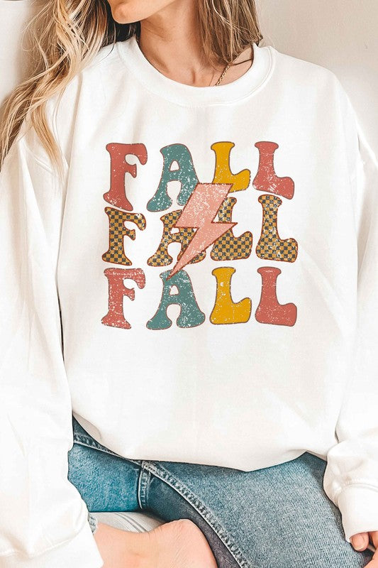 ALL ABOUT FALL GRAPHIC SWEATSHIRT