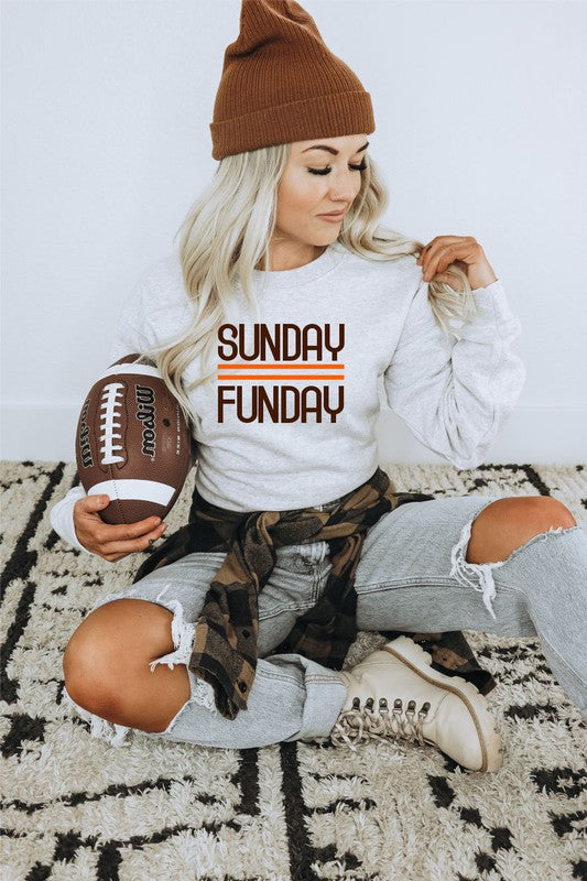 THE SUNDAY FUNDAY GRAPHIC SWEATSHIRT