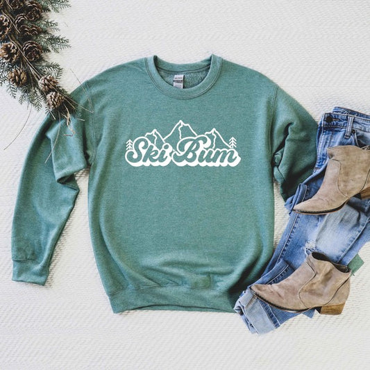 THE SKI BUMS GRAPHIC SWEATSHIRT