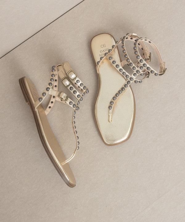 THE STUDDED SANDALS