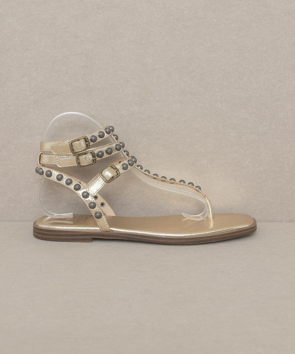 THE STUDDED SANDALS