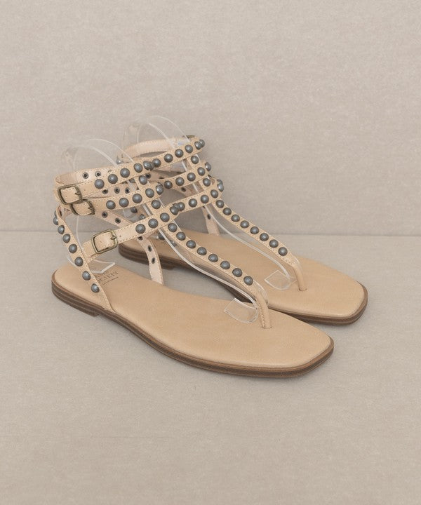 THE STUDDED SANDALS