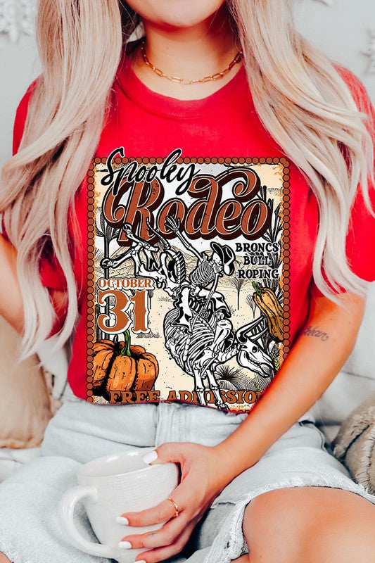 THE SPOOKY RODEO GRAPHIC TEE