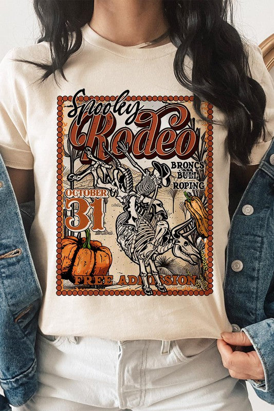 THE SPOOKY RODEO GRAPHIC TEE