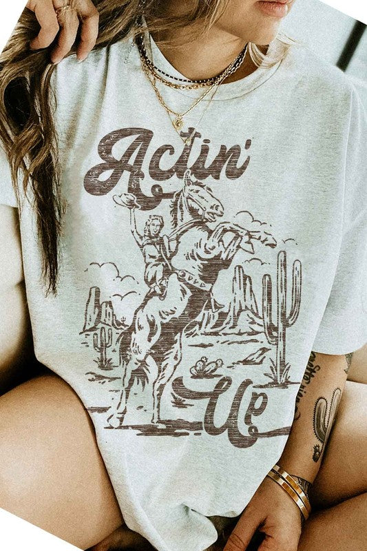 ACTIN UP GRAPHIC TEE