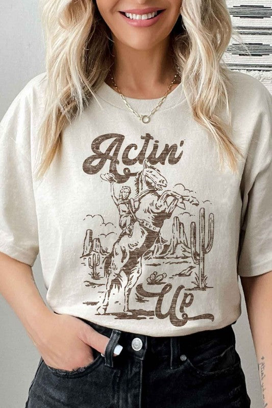 ACTIN UP GRAPHIC TEE