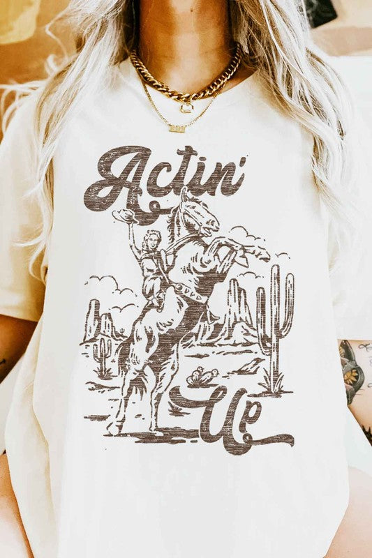 ACTIN UP GRAPHIC TEE