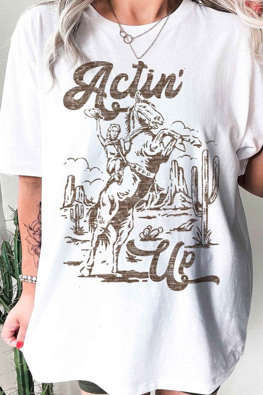 ACTIN UP GRAPHIC TEE