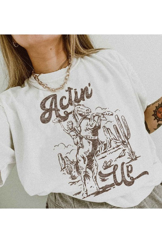 ACTIN UP GRAPHIC TEE