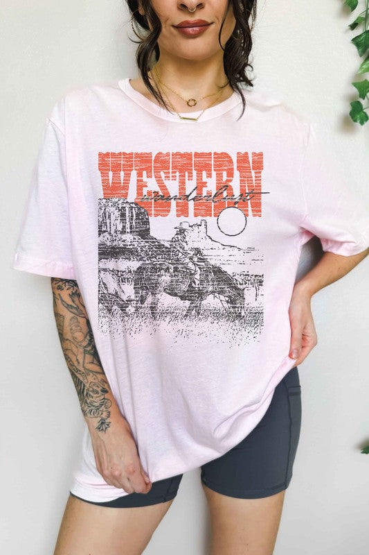 WESTERN WANDERLUST GRAPHIC TEE