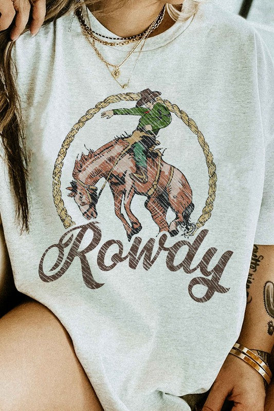 THE ROWDY COWBOY GRAPHIC TEE