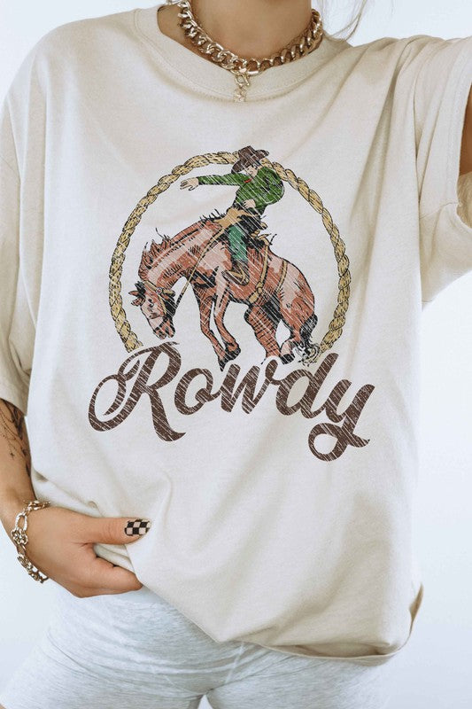 THE ROWDY COWBOY GRAPHIC TEE