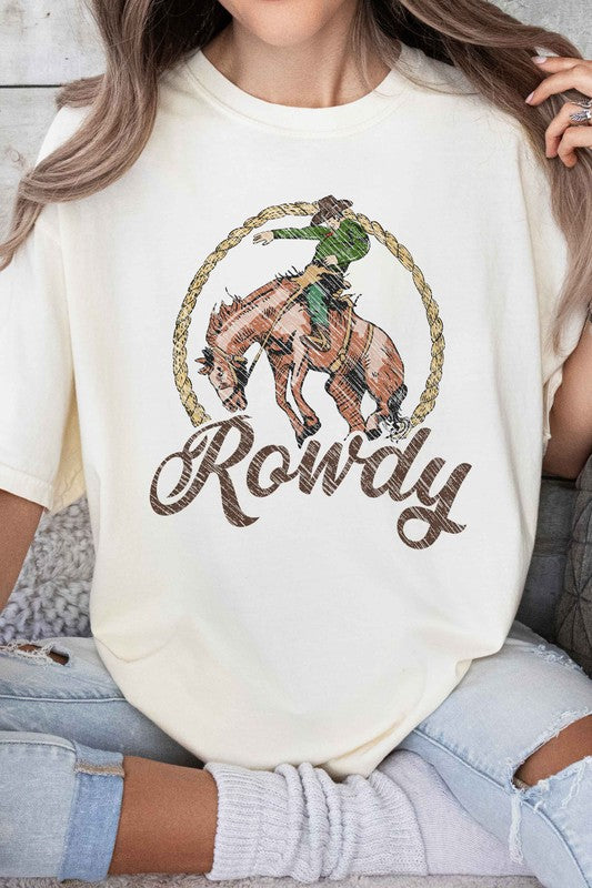 THE ROWDY COWBOY GRAPHIC TEE