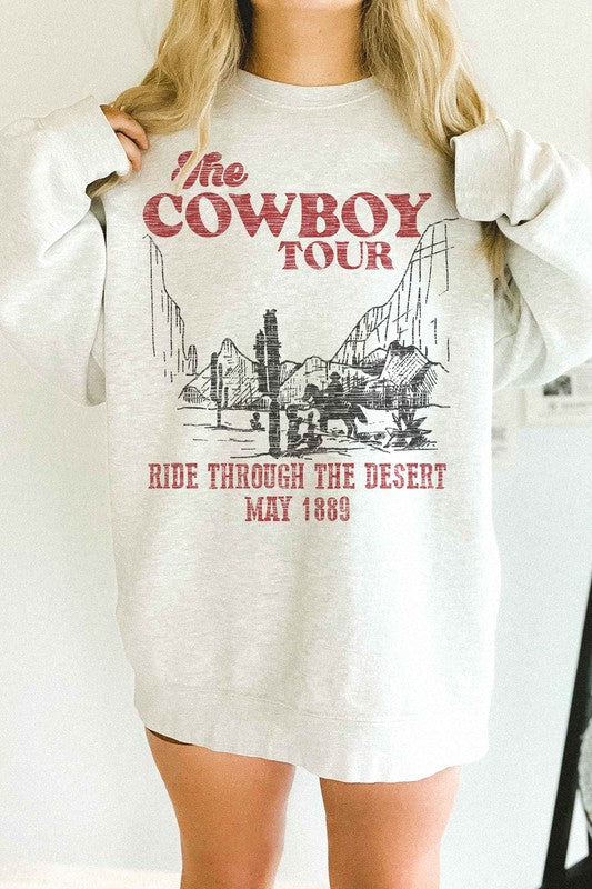 THE COWBOY TOUR GRAPHIC SWEATSHIRT