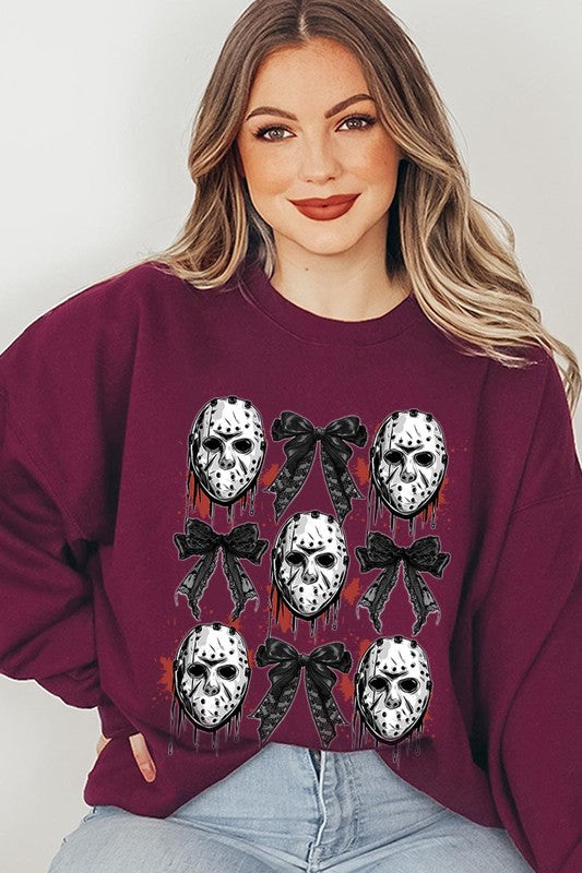 HALLOWEEN HORROR GRAPHIC SWEATSHIRT