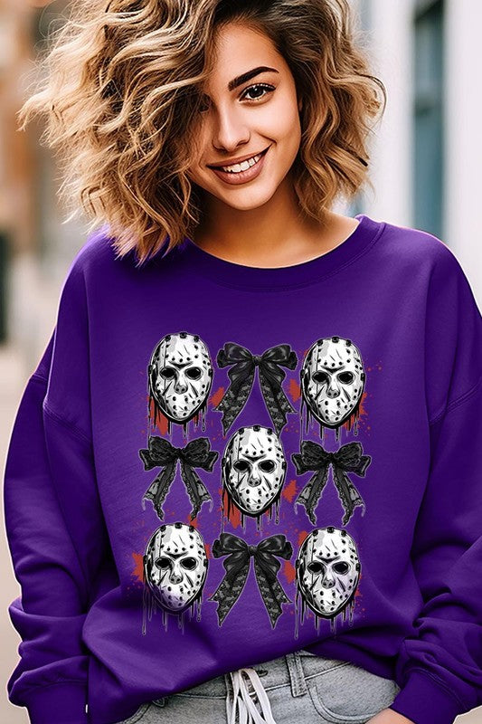 HALLOWEEN HORROR GRAPHIC SWEATSHIRT