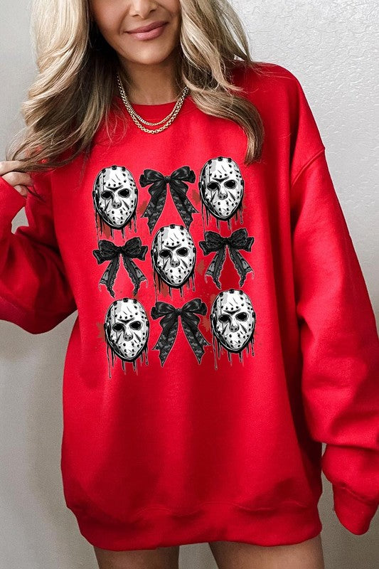 HALLOWEEN HORROR GRAPHIC SWEATSHIRT