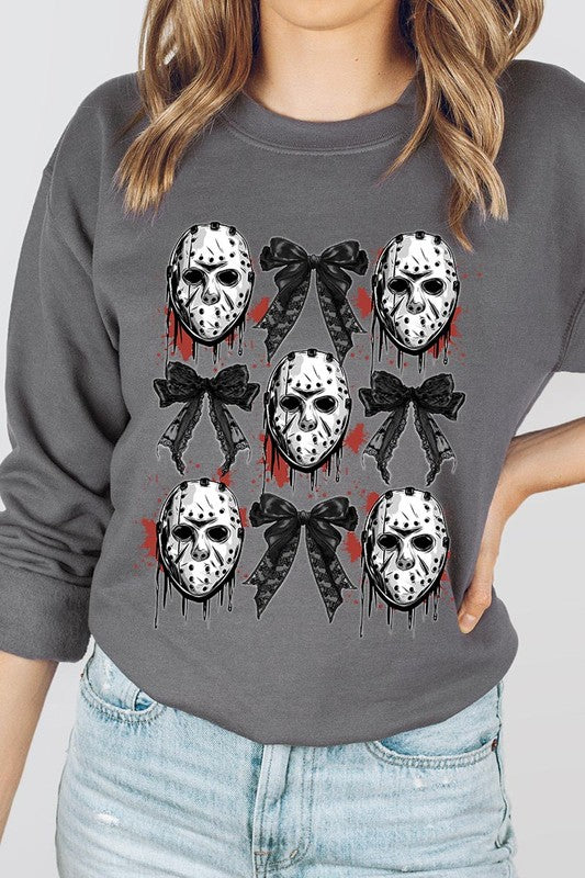 HALLOWEEN HORROR GRAPHIC SWEATSHIRT