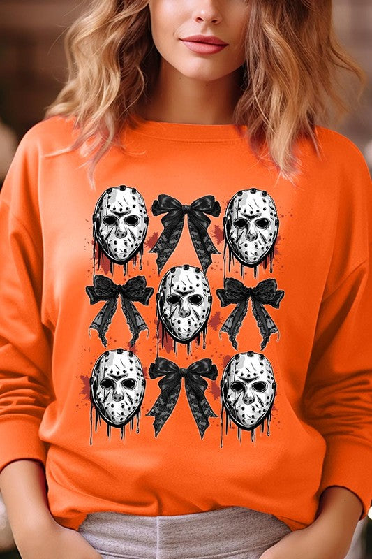 HALLOWEEN HORROR GRAPHIC SWEATSHIRT