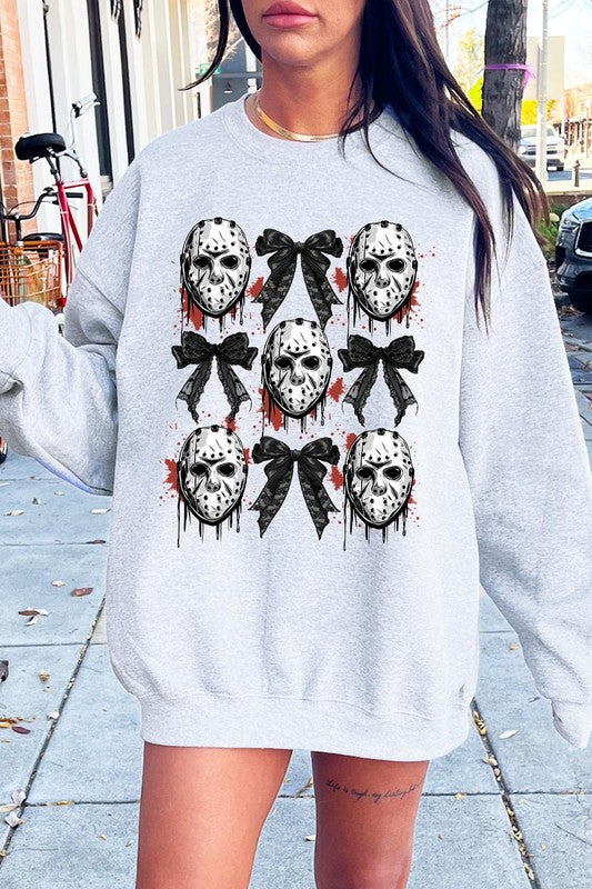 HALLOWEEN HORROR GRAPHIC SWEATSHIRT