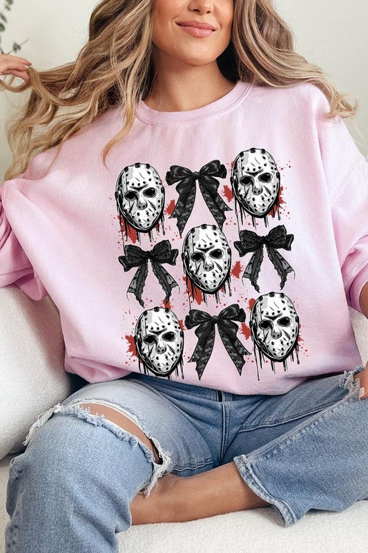 HALLOWEEN HORROR GRAPHIC SWEATSHIRT