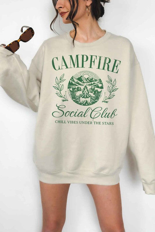 CAMPFIRE SOCIAL CLUB GRAPHIC SWEATSHIRT