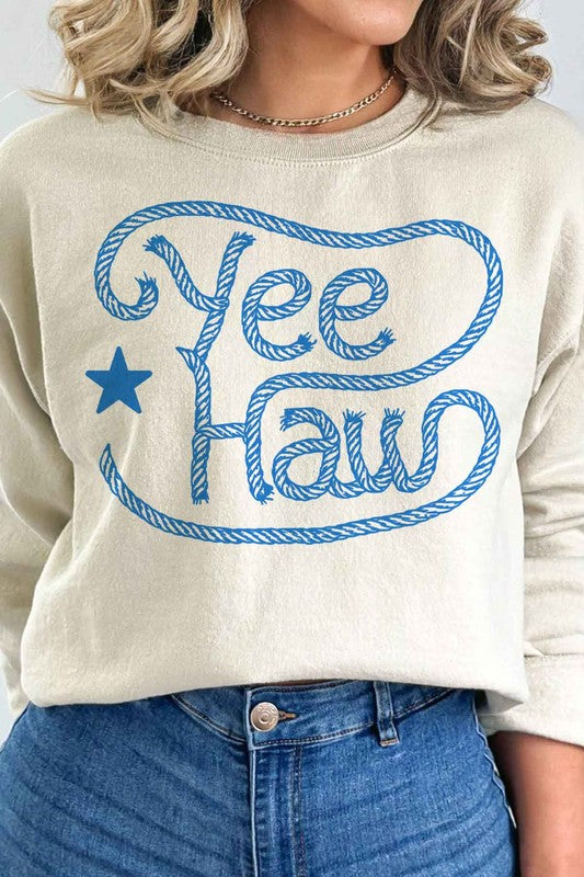 YEE HAW GRAPHIC SWEATSHIRT