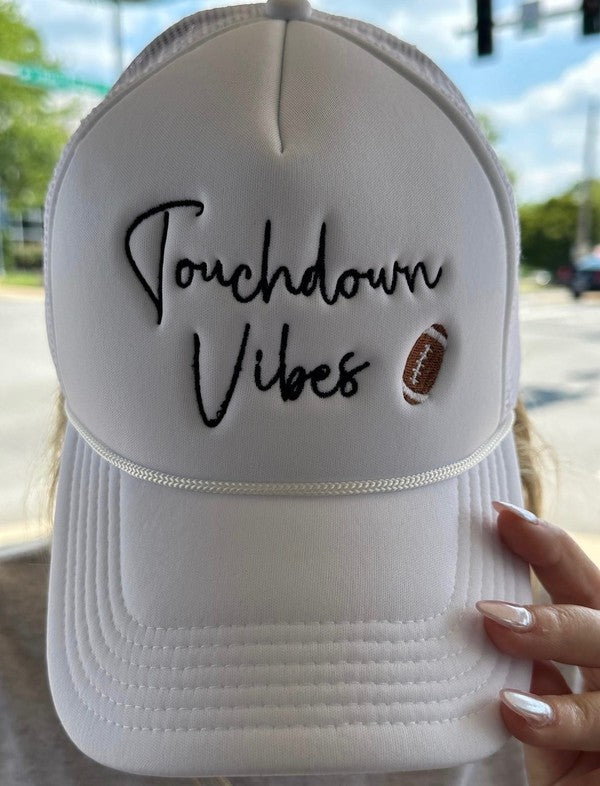 TOUCHDOWN VIBES TRUCKER HAT