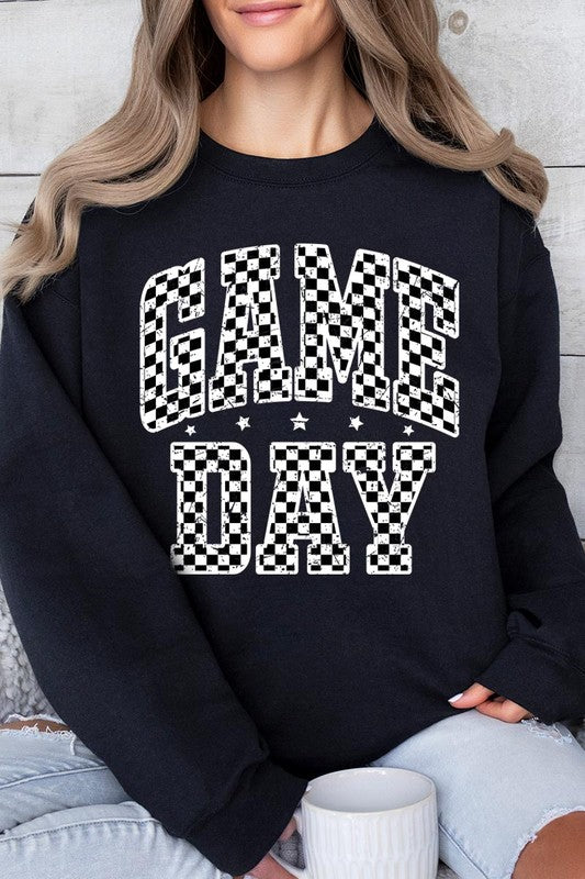 RETRO GAME DAY GRAPHIC SWEATSHIRT