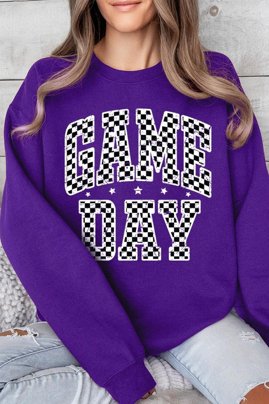 RETRO GAME DAY GRAPHIC SWEATSHIRT