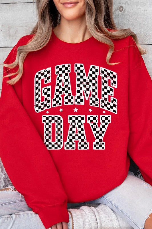 RETRO GAME DAY GRAPHIC SWEATSHIRT