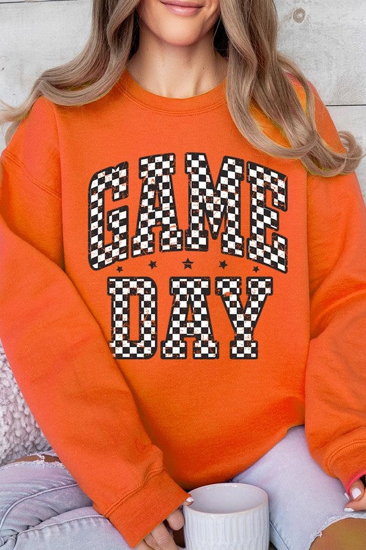 RETRO GAME DAY GRAPHIC SWEATSHIRT