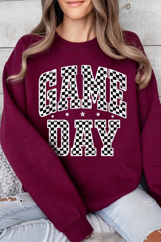 RETRO GAME DAY GRAPHIC SWEATSHIRT