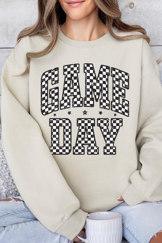 RETRO GAME DAY GRAPHIC SWEATSHIRT