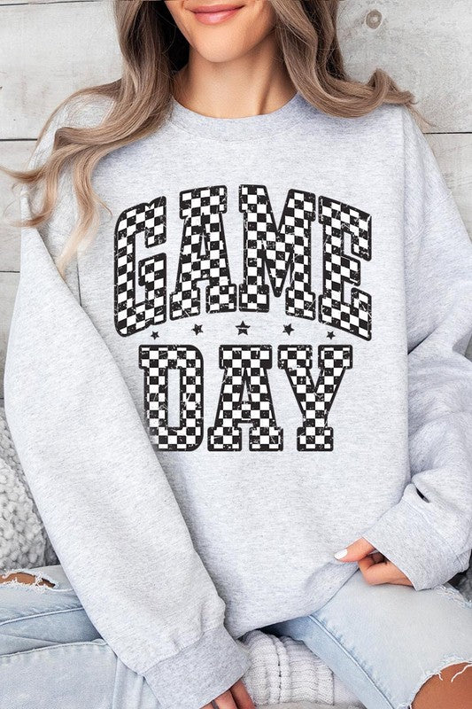 RETRO GAME DAY GRAPHIC SWEATSHIRT