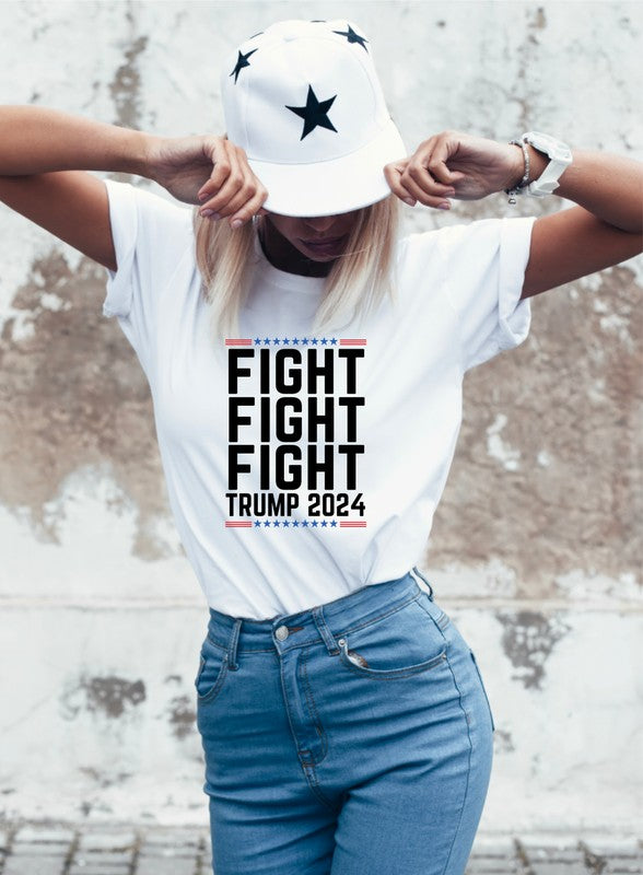 FIGHT FOR TRUMP GRAPHIC TEE