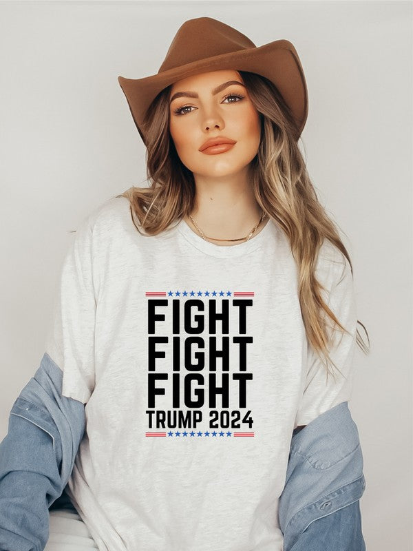 FIGHT FOR TRUMP GRAPHIC TEE