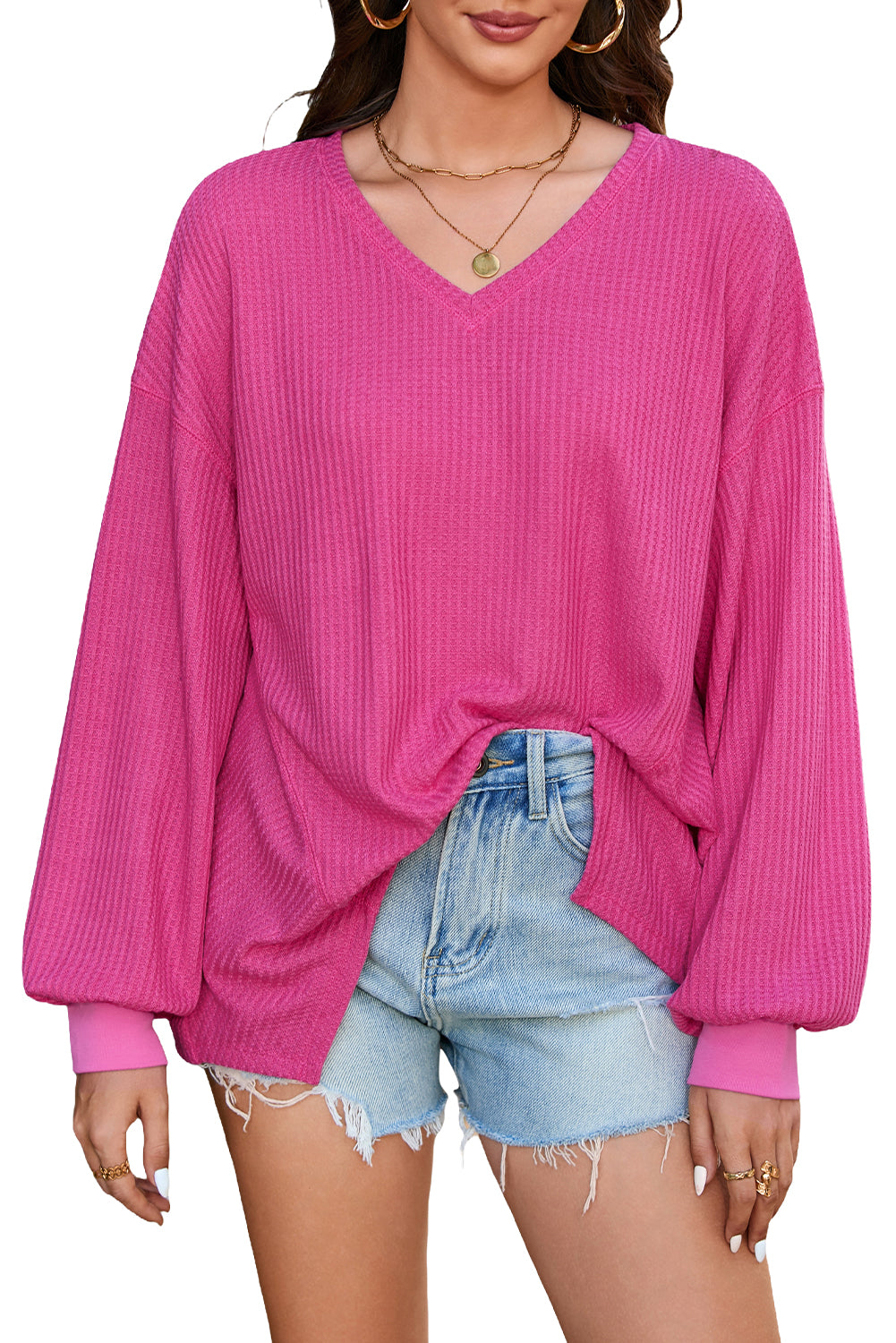 THE LYNNDE BLOUSE - PINK