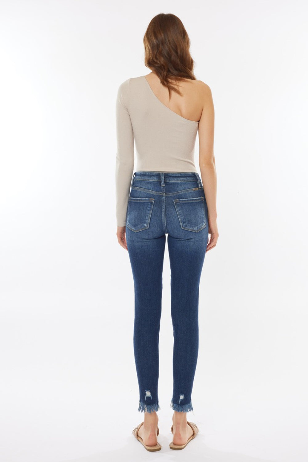 THE LIV CROPPED SKINNY JEANS