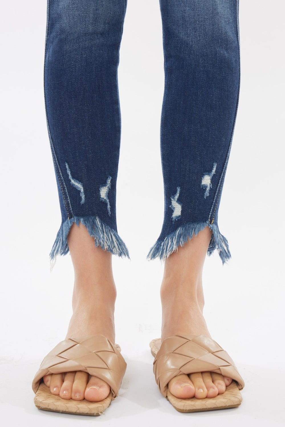 THE LIV CROPPED SKINNY JEANS