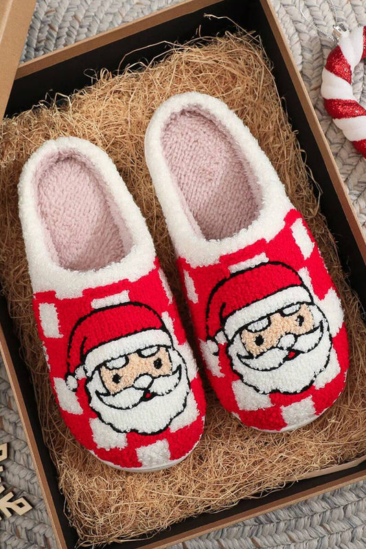 THE RETRO SANTA CLAUS SLIPPERS