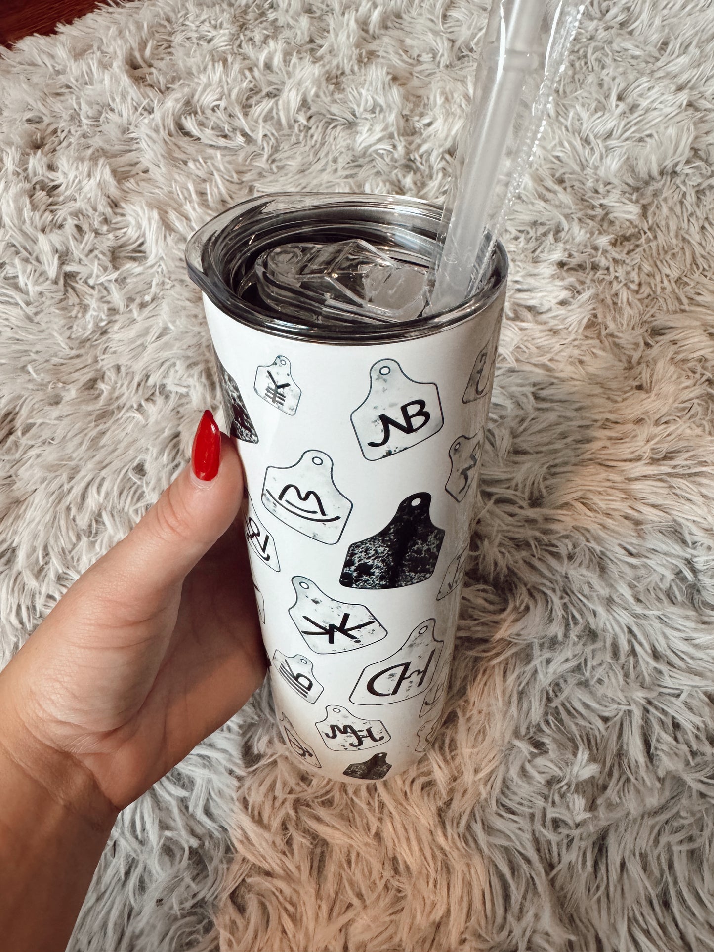 COW TAG TUMBLER