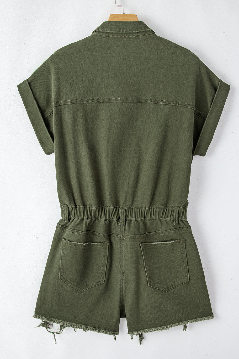 THE COSTAL COWGIRL DEMIN ROMPER